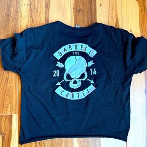 The Barbell Cartel Cropped Tee
